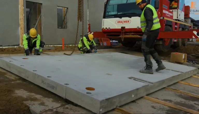 Strop pełny prefabrykowany