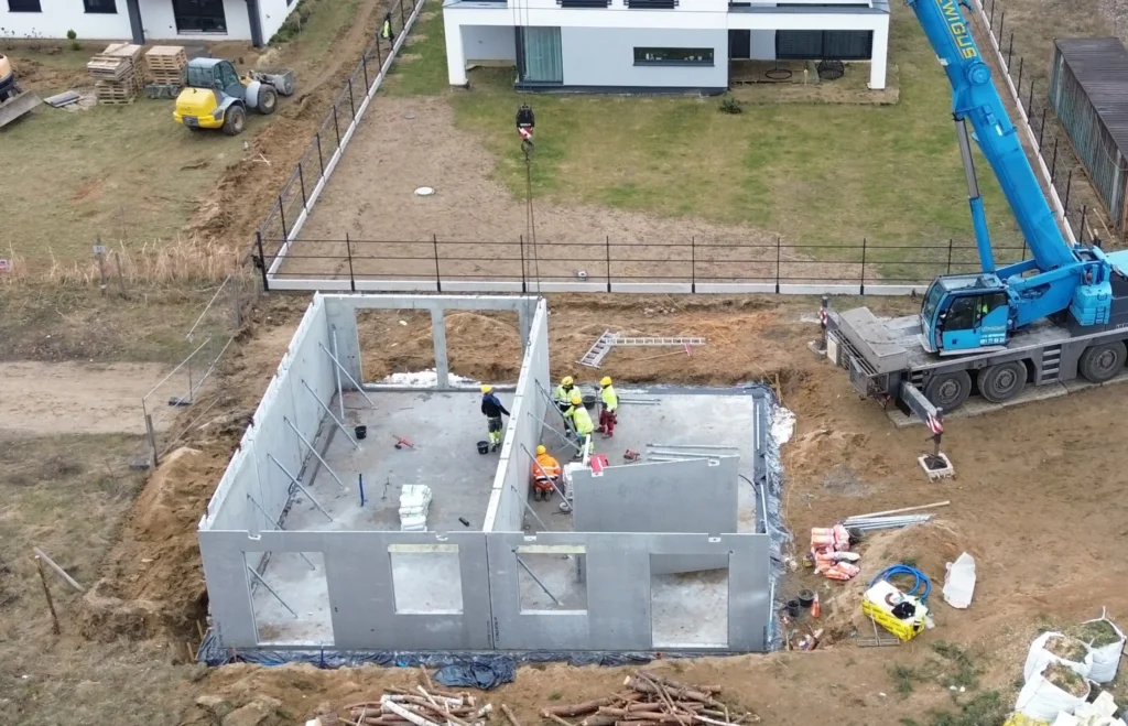 Straszyn k/ Pruszcza Gdańskiego - pełna prefabrykacja - inwestycja