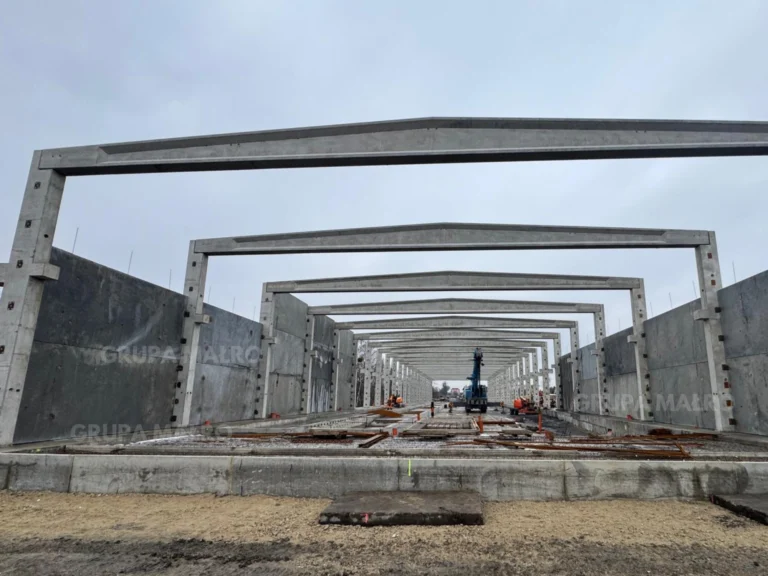 dźwigary dachowe sprężone