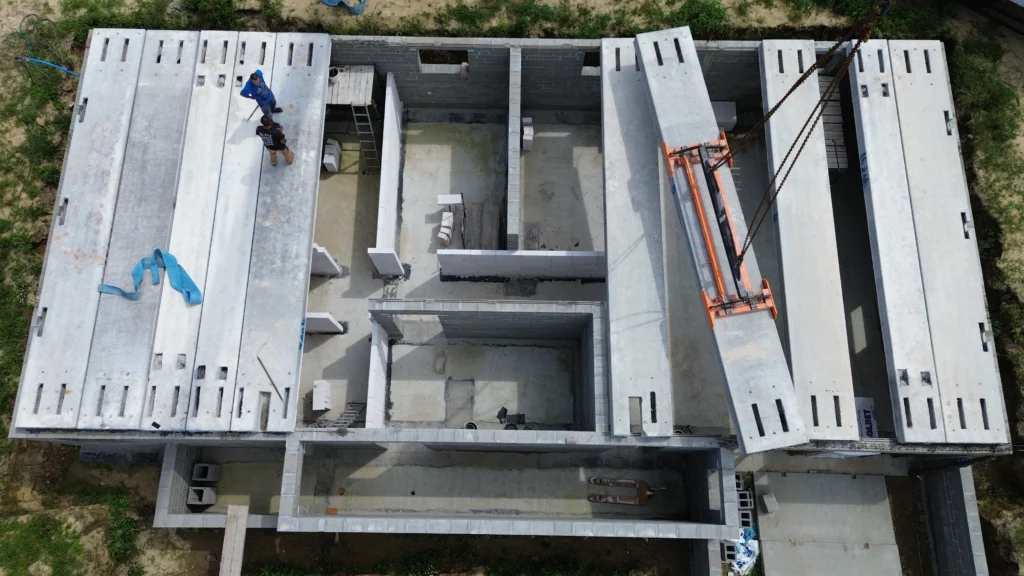 Budynek jednorodzinny w Pierzchowicach – Stropy sprężone HC