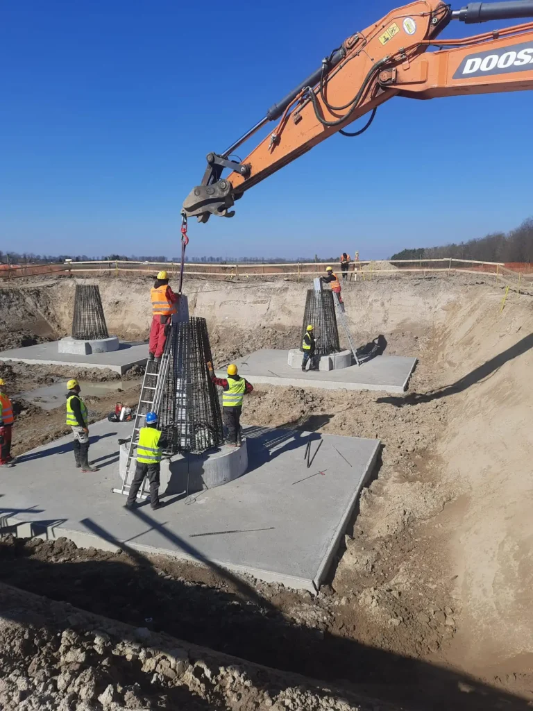 fundamenty skrzynkowe SFK do 400 kV